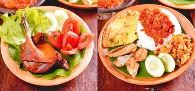 
 Menu andalan di Warung Sego Sambel Wak Kabul. (dokumentasi Warung Sego Sambel Wak Kabul untuk Bacamalang.com)