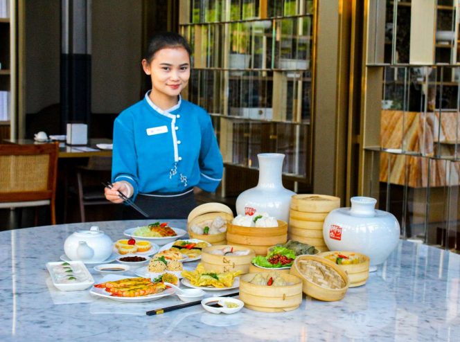
 Sajian Dimsum Premium di Ah Yat Abalone Forum Restaurant Malang Harris Hotel & Convention. (Istimewa)