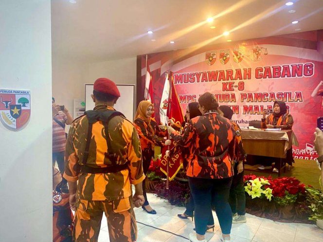 
 Kegiatan Muscab Pemuda Pancasila Kabupaten Malang di Hotel Grand Kanjuruhan Kepanjen. (ist) 