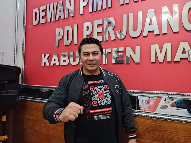 
 Ketua Fraksi PDI Perjuangan Kabupaten Malang, Abdul Qodir SH. (bacamalang/Dhimas)