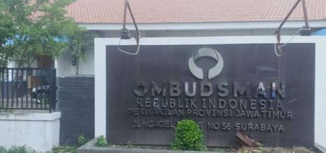 
 Kantor Ombudsman RI Perwakilan Jawa Timur. (ist)