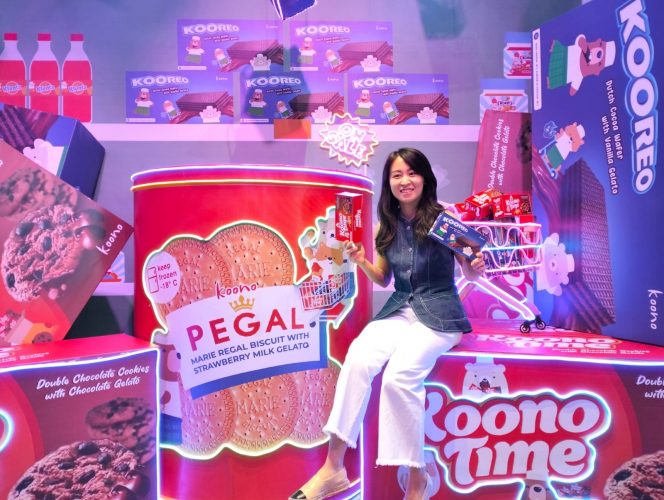 
 K-Mart yang mengusung konsep swalayan yang menyediakan berbagai macam produk gelato dari Koono Gelato sendiri hingga pakaian. (ist)