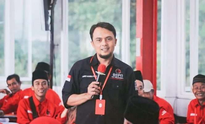 
 Wakil Ketua DPC PDI Perjuangan Kabupaten Malang Bidang Politik, Santoko. (ist) 