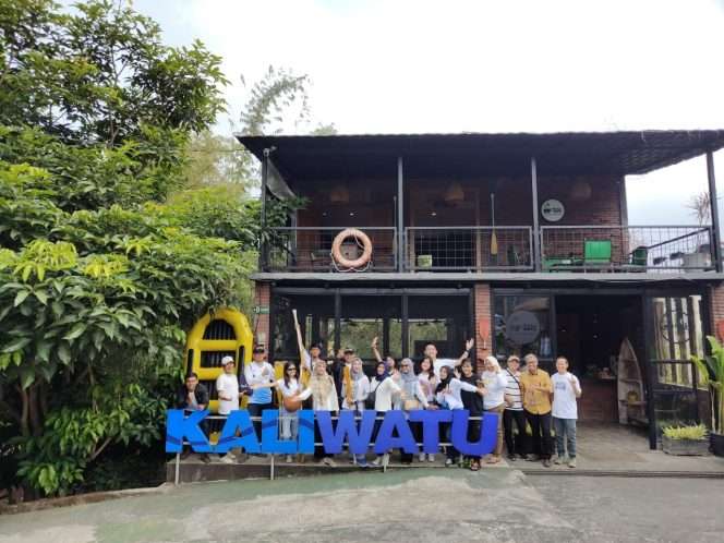 
 Wisata Rafting Kaliwatu. (ist)