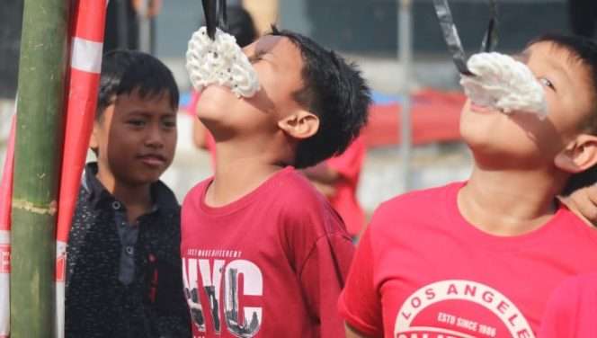 
 Serangkaian kegiatan lomba HUT RI di Desa Bakalan Bululawang. (ist)