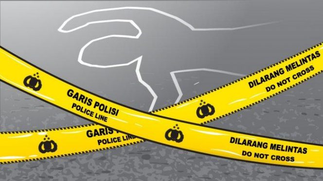 
 Korban meninggal kecelakaan di lokasi kejadian. (ilustrasi)