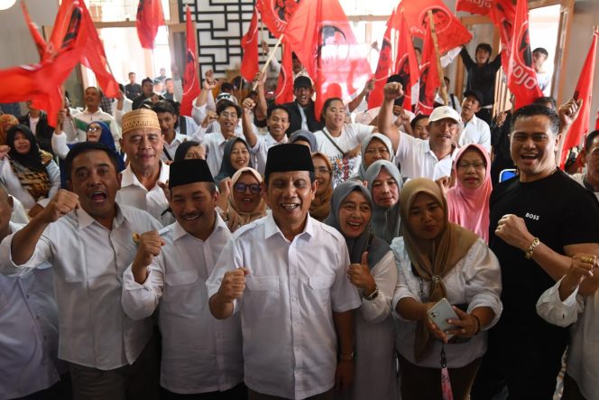 
 Projo secara resmi deklarasi mendukung paslon GUS di Pilkada Kabupaten Malang. (ist) 
