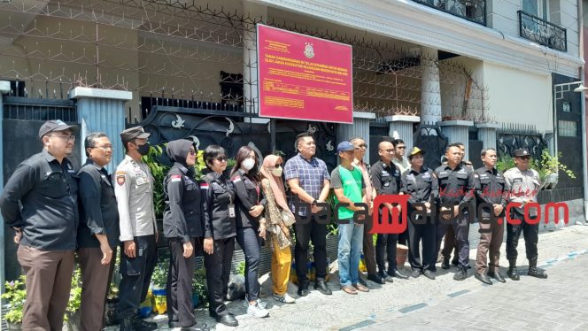 
 Salah satu aset rumah milik terpidana Dewi di jl. D.Belayan Kel.Lesanpuro yang disita Kejari Kota Malang. (Rohim Alfarizi)