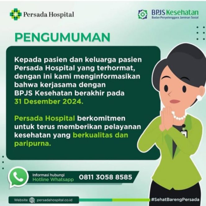 
 Pengumuman dari Persada lewat media sosial Instagram. (Tangkapan layar IG)
