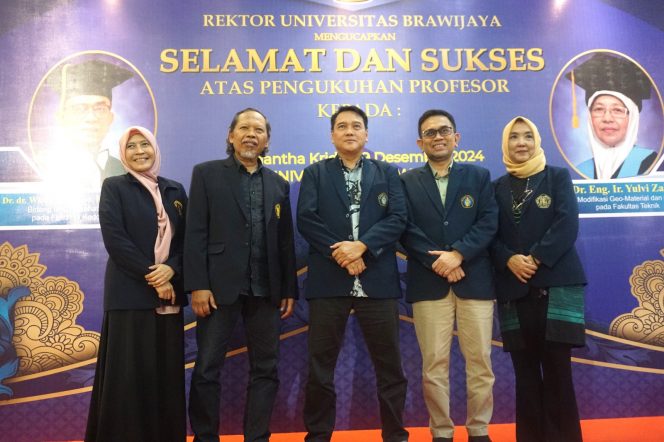 
 UB Kukuhkan 9 Profesor Lintas Ilmu, Ulas Permasalahan Agraria hingga Pencegahan Asma pada Anak