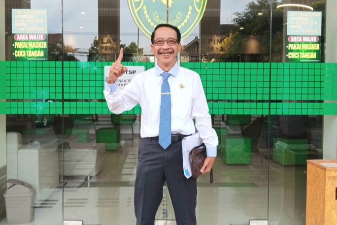 
 Agus Subiyantoro, SH, Wakil Ketua I DPC PERADI Kepanjen, dan KaBBHAR Kabupaten Malang. (Agus for BacaMalang)