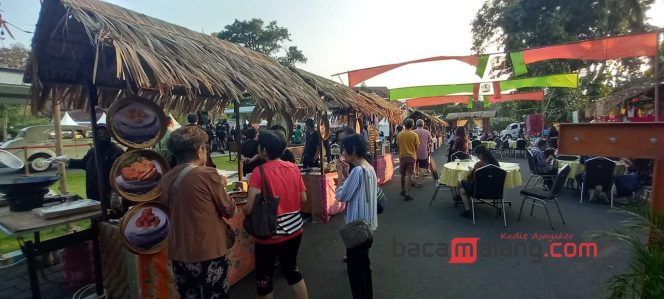 
 Kegiatan Tong Tong Night Market di The Shalimar Boutique Hotel Malang tahun 2024 lalu. (Nedi Putra AW)