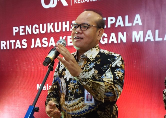 
 Kepala OJK Malang, Farid Faletehan. (Nedi Putra AW)