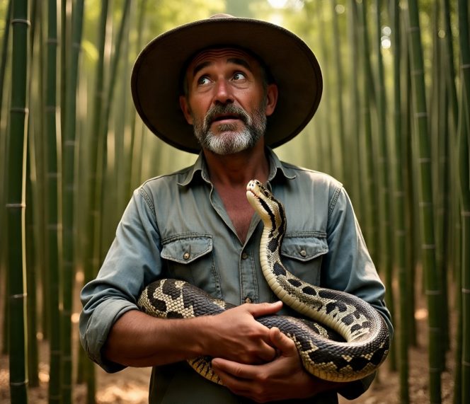 Penemuan Ular Python.(ilustrasi)