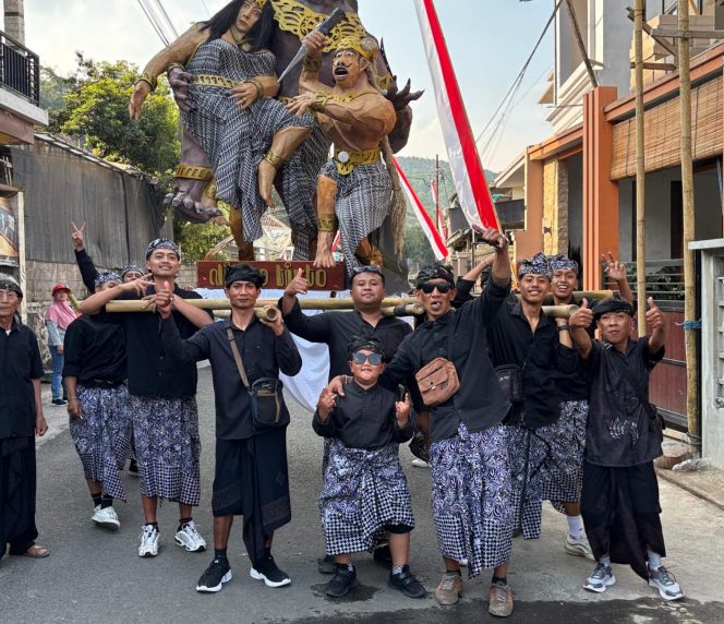 
 Salah satu peserta karnaval. (Oding for Baca Malang)