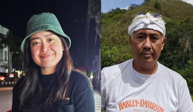 
 Pietra Widiadi, founder Pendopo Kembangkopi, di dusun Ngemplak, desa Sumbersuko, Wagir. Dewi Arum Nawang Wungu, founder Kelas Bertumbuh, Malang.(Pietra for Baca Malang)
