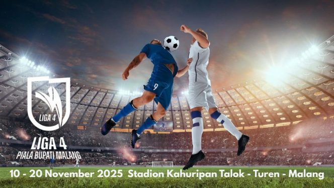 
 Gelar Liga 4 Piala Bupati Malang, delapan tim lokal ambil bagian dalam turnamen yang diselenggarakan oleh Asosiasi Kabupaten (Askab) PSSI Malang memperebutkan gelar juara sekaligus tiket promosi menuju Liga 4 Piala Gubernur Jawa Timur.(ASKAB for Baca Malang}
