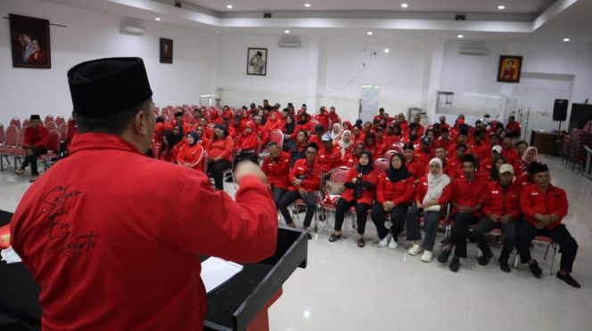 
 Konsolidasi yang dilaksanakan di Kantor DPC PDI Perjuangan Kabupaten Malang. (ist)