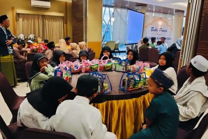 
 Suasana Buka Puasa Bersama yang digelar PT Griya Karya Tama di Gets Hotel Malang, Jum'at (13/3/2026). (Ruwiyanto for Baca Malang)