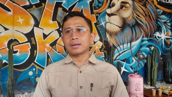 
 Kasatreskrim Polresta Makota, AKP Rakhmad Aji Prabowo, saat dikonfirmasi terkait kasus penggelapan dalam jabatan di Lafayette Coffee and Eatery. (ist)