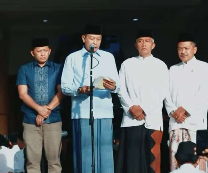 
 Wali Kota Malang, Wahyu Hidayat menyampaikan pesan penting kepada masyarakat agar memaknai Idulfitri. (ig/pemkot)