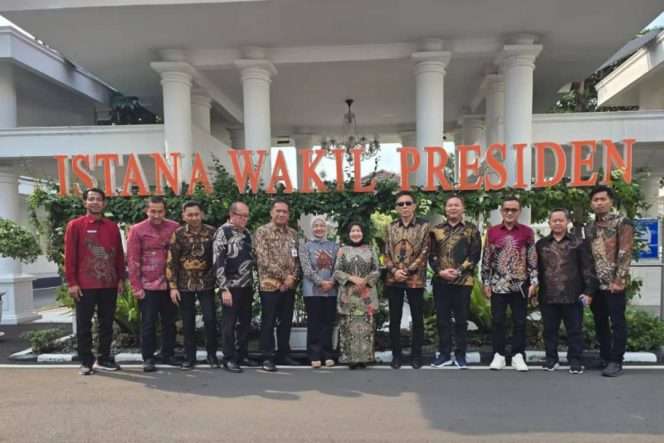 
 Wakil Bupati Malang saat menghadiri audensi di Istana Wapres di Jakarta belum lama ini. (ist)