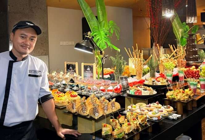 
 Hotel Santika Premiere Malang menghadirkan pengalaman kuliner khas Italia melalui program Italian All You Can Eat Dinner bertajuk “Torre Del Gusto”. (HS)