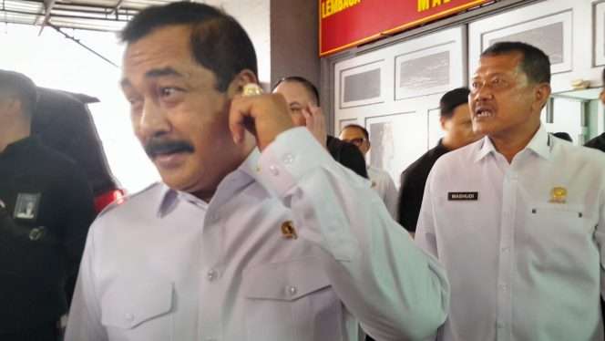 
 Menteri Imigrasi dan Pemasyarakatan (Imipas), Agus Andrianto, saat melakukan kunjungan kerja di Lapas Perempuan Malang. (ist)