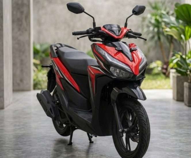 
 Ilustrasi motor korban yang hilang, Honda Vario 125. (ist)