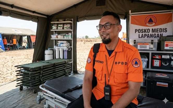 
 Kepala Bidang Kedaruratan dan Logistik BPBD Kabupaten Malang, Sadono Irawan, menegaskan bahwa pembentukan Destana merupakan kewajiban pemerintah daerah sesuai regulasi dan harus dibarengi aksi nyata di lapangan, dengan meningkatkan kesiapsiagaan warga serta memperkuat mitigasi untuk menekan dampak bencana. (Sadono for Baca Malang)