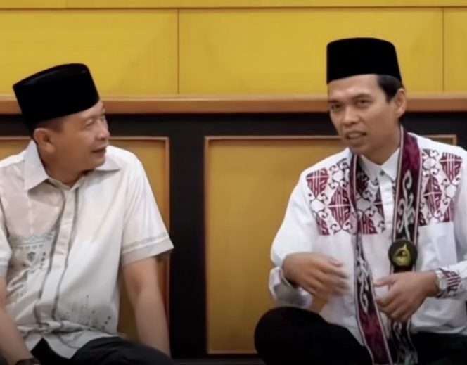 
 Wali Kota Malang, Wahyu Hidayat, menghadiri tablig akbar bersama ulama dan umara yang menghadirkan pendakwah nasional Ustaz Abdul Somad (UAS) di Masjid Sabilillah, Kota Malang, Minggu (19/4/2026). (ist)