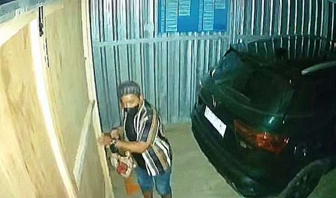 
 Lampu menyala, dan alarm berbunyi, aksi pelaku gagal dijalankan. (IG infomalangan)