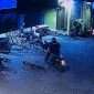Detik-detik setelah pelaku berhasil menjarah motor, ditarik mundur dari deretan motor, lalu kabur terekam CCTV. (IG gdl story)