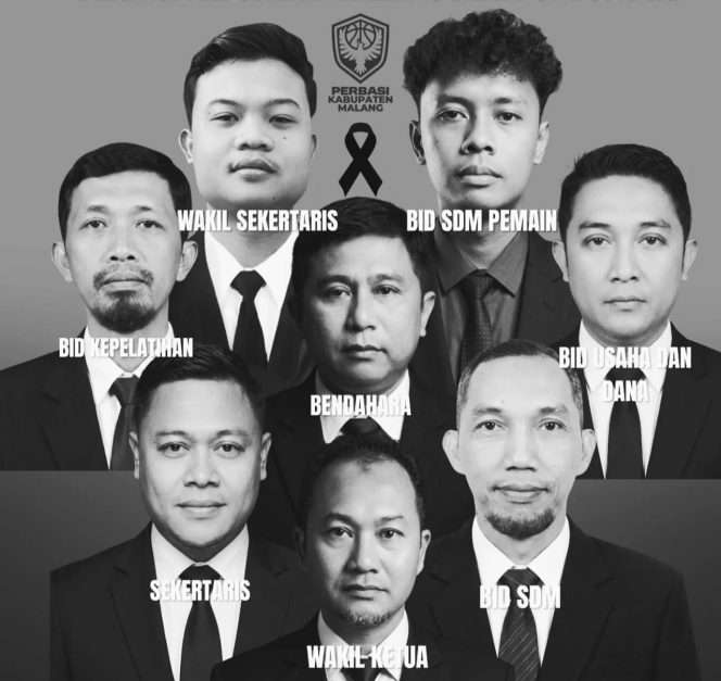 
 Sebagian pengurus Perbasi Kabupaten Malang mundur serentak buntut mosi tidak percaya terhadap mantan Ketua Perbasi Kabupaten Malang. (IG perbasipengkabmalang)
