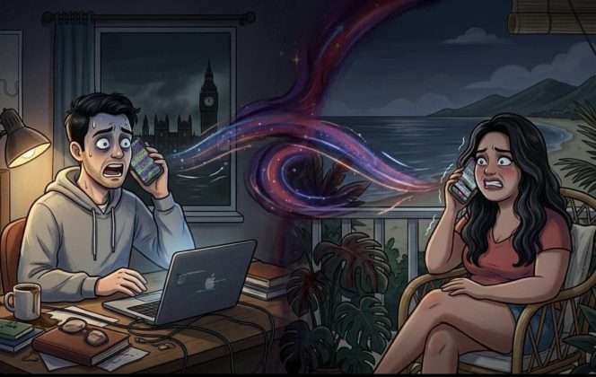 
 Ilustrasi percakapan melalui telepon. (Dok. google)