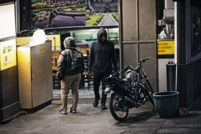 
 Aksi terduga pelaku terekam kamera CCTV. (IG infomalangan)