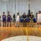 Wakil Ketua Umum PERBASI Kabupaten Malang, Muhammad Farkhan, memberikan sambutan dalam sebuah event basket. (Farkhan for Baca Malang)