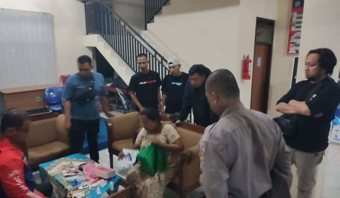 
 Terduga pelaku penculikan anak, seorang ODGJ, diamankan di Polsek Kedungkandang. (ist)
