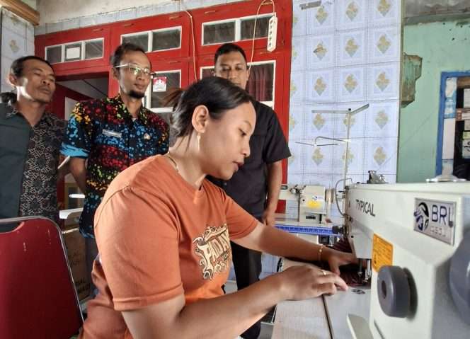 
 KUBE Garda Pandawa Dapat Suntikan CSR dari BRI Region 13 Malang. (ist)