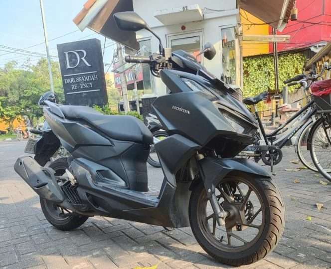 
 Motor korban. (Syarifudin for Baca Malang)
