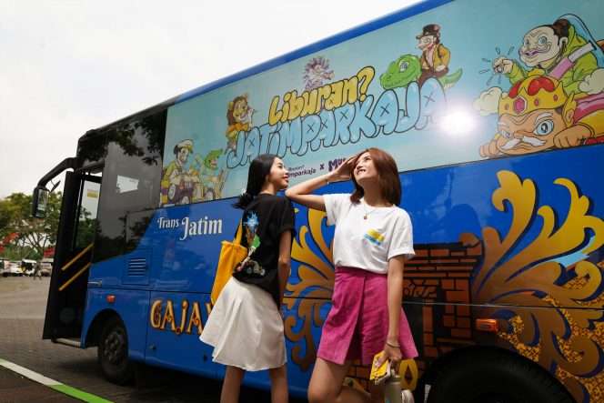 
 Branding placement out of home Jatim Park x Muklay untuk mendukung kolaborasi Jawa Timur Park Group dan Trans Jatim. (ist)