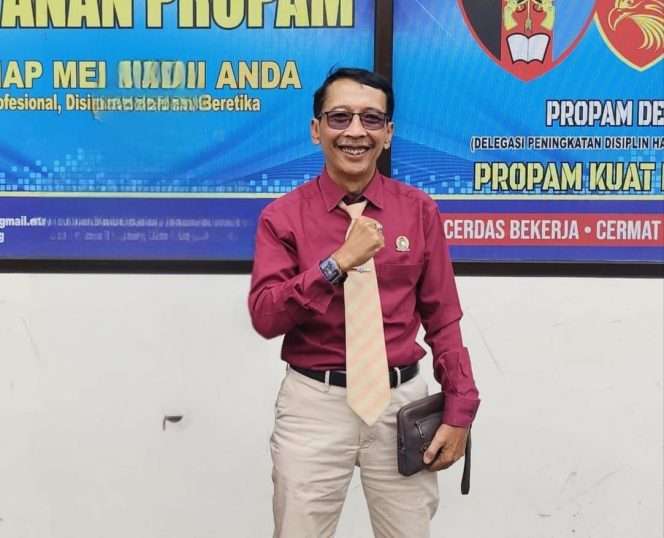 
 Wakil Ketua 1 DPC PERADI Kepanjen sekaligus Kepala Badan Bantuan Hukum dan Advokasi Rakyat PDI Perjuangan Kabupaten Malang, Agus Subiyantoro, S.H. (Agus for bacamalang)
