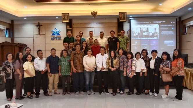 
 Temu Alumni sekaligus sosialisasi transformasi kampus di Aula St. Thomas Aquinas, Jalan Bondowoso No. 2 Kota Malang, Sabtu (13/6/2026). (yog)