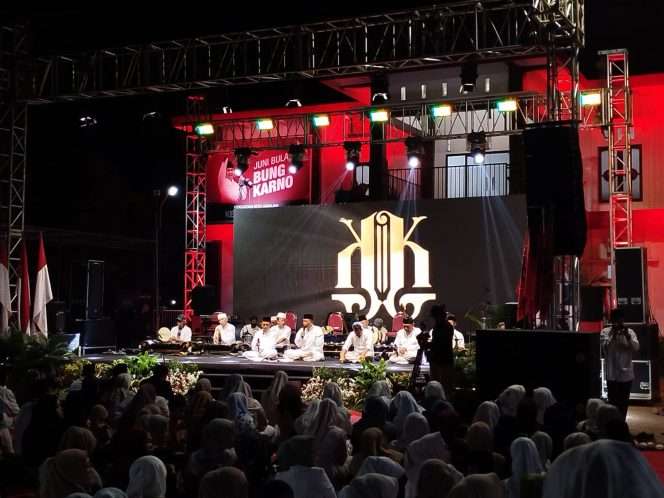 
 Puncak peringatan Bulan Bung Karno yang digelar di DPC PDIP Kabupaten Malang. (ist)