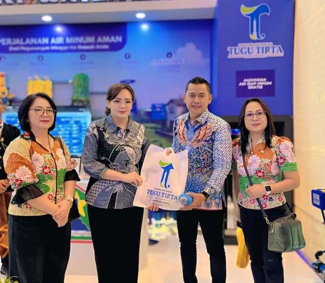
 Direktur Utama Perumda Tugu Tirta, Priyo Sudibyo, SE, S.Sos., MM, dalam Indonesia City Expo APEKSI yang berlangsung di Medan. (ist)