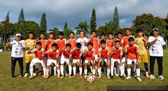 
 Salah satu peserta, Team Immortal FC U-13 Malang. (Gianto for bacamalang)