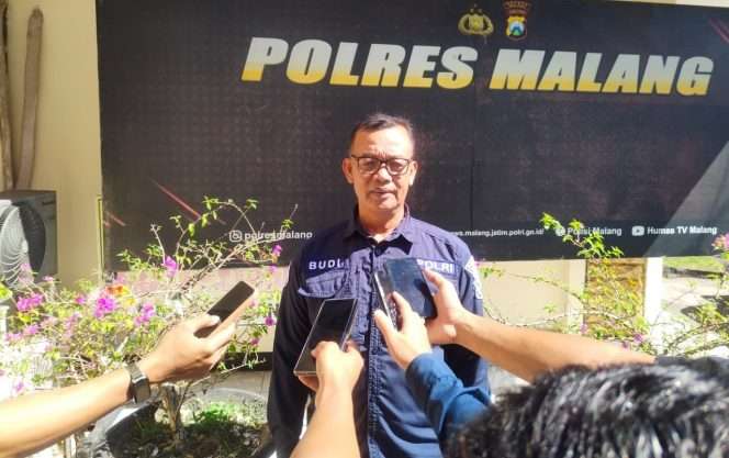 
 Kasi Humas Polres Malang AKP M. Budiono.(Humas Polres Malang)