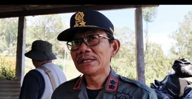 
 Administratur KKPH Malang, Kelik Djatmiko, saat tengah diwawancarai awak media. (Yan)
