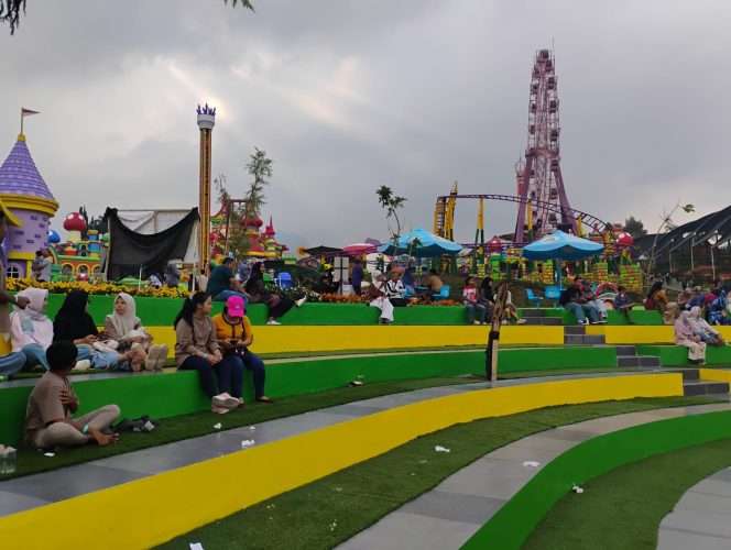 
 Amfiteater di Mikutopia, kapasitas sanggup menampung 600 wisatawan yang berkunjung. (Yan)