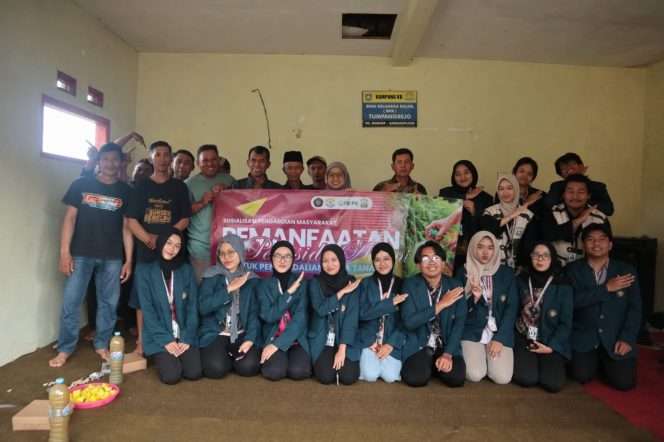 
 Program pengabdian kepada masyarakat yang disinergikan dengan Kuliah Kerja Nyata (KKN). (ist)
